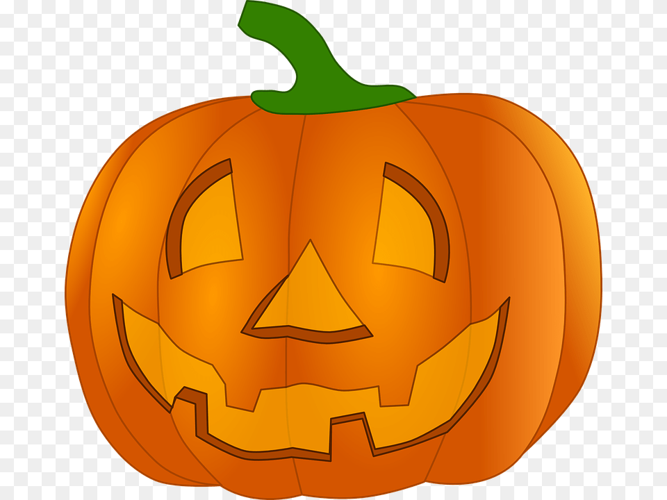 Happy Jack O Lantern Jack O39 Lantern, Food, Plant, Produce, Pumpkin Png