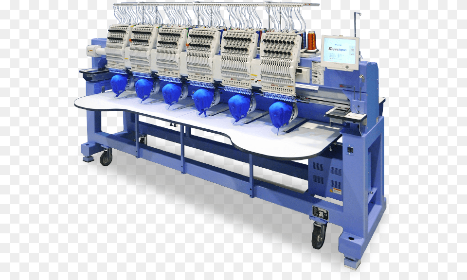 Happy Japan Multi Head Embroidery Machine Embroidery Machine Market, Electronics, Hardware, Computer Hardware Free Png Download