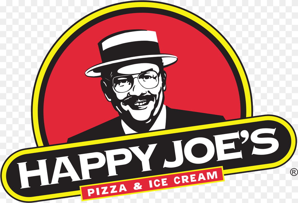 Happy Joe39s Pizza Logo, Sticker, Clothing, Hat, Person Png