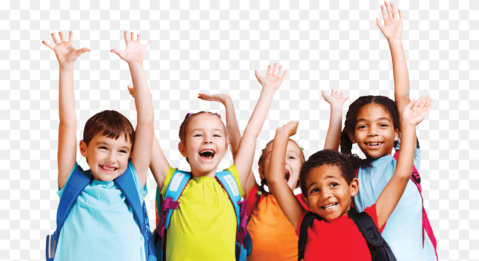 Happy Kids Kids Hands Up, Face, Person, Head, Boy Png