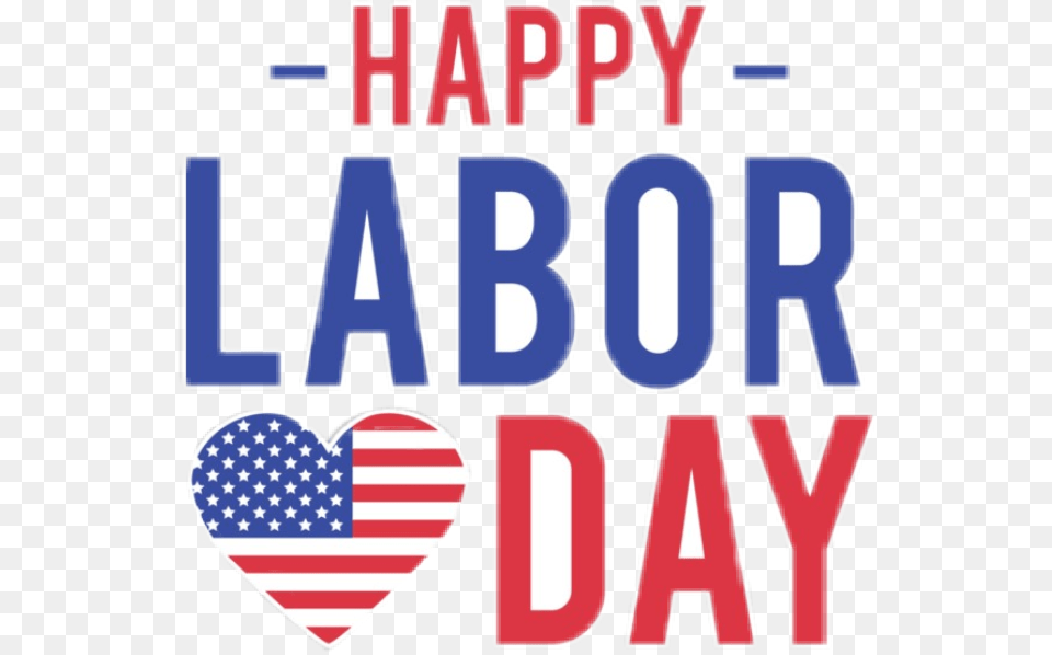 Happy Labor Day Sticker Challenge, Flag, Text Png Image