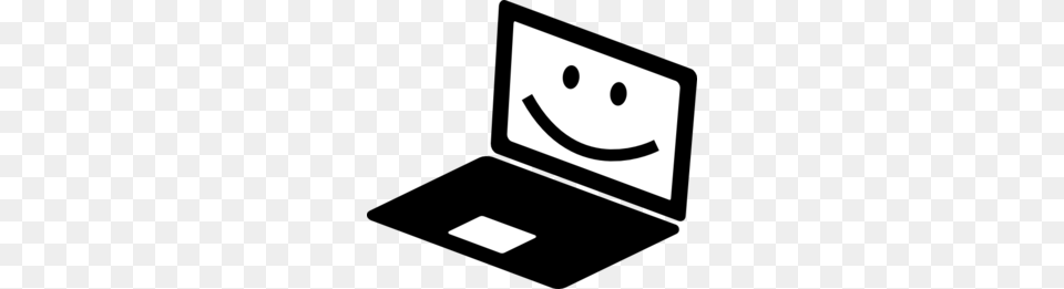 Happy Laptop Clip Art Png