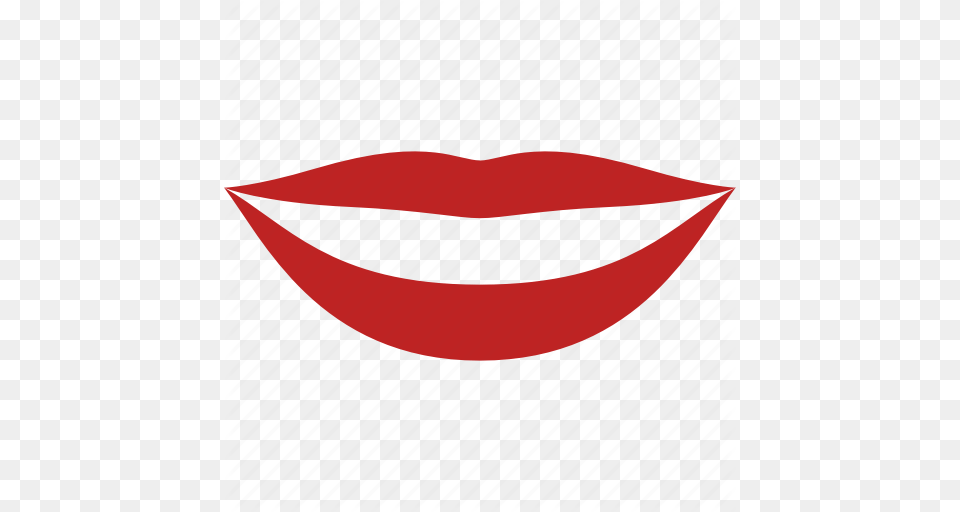 Happy Lips Lipstick Mouth Red Smile Teeth Icon, Body Part, Person, Cosmetics Png