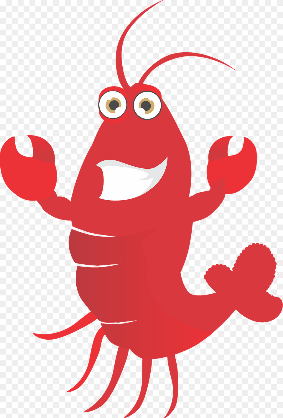 Happy Lobster Clipart, Animal, Crawdad, Food, Invertebrate Png
