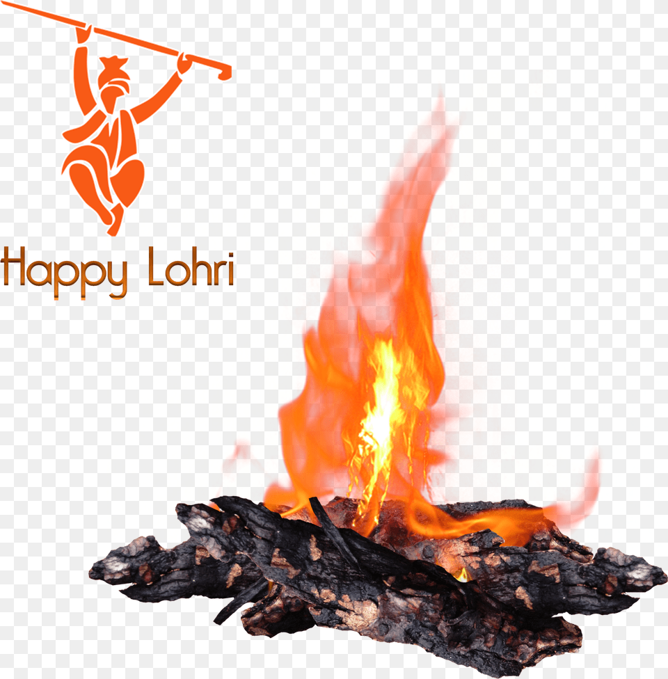 Happy Lohri Image Bonfire, Fire, Flame, Baby, Person Free Png