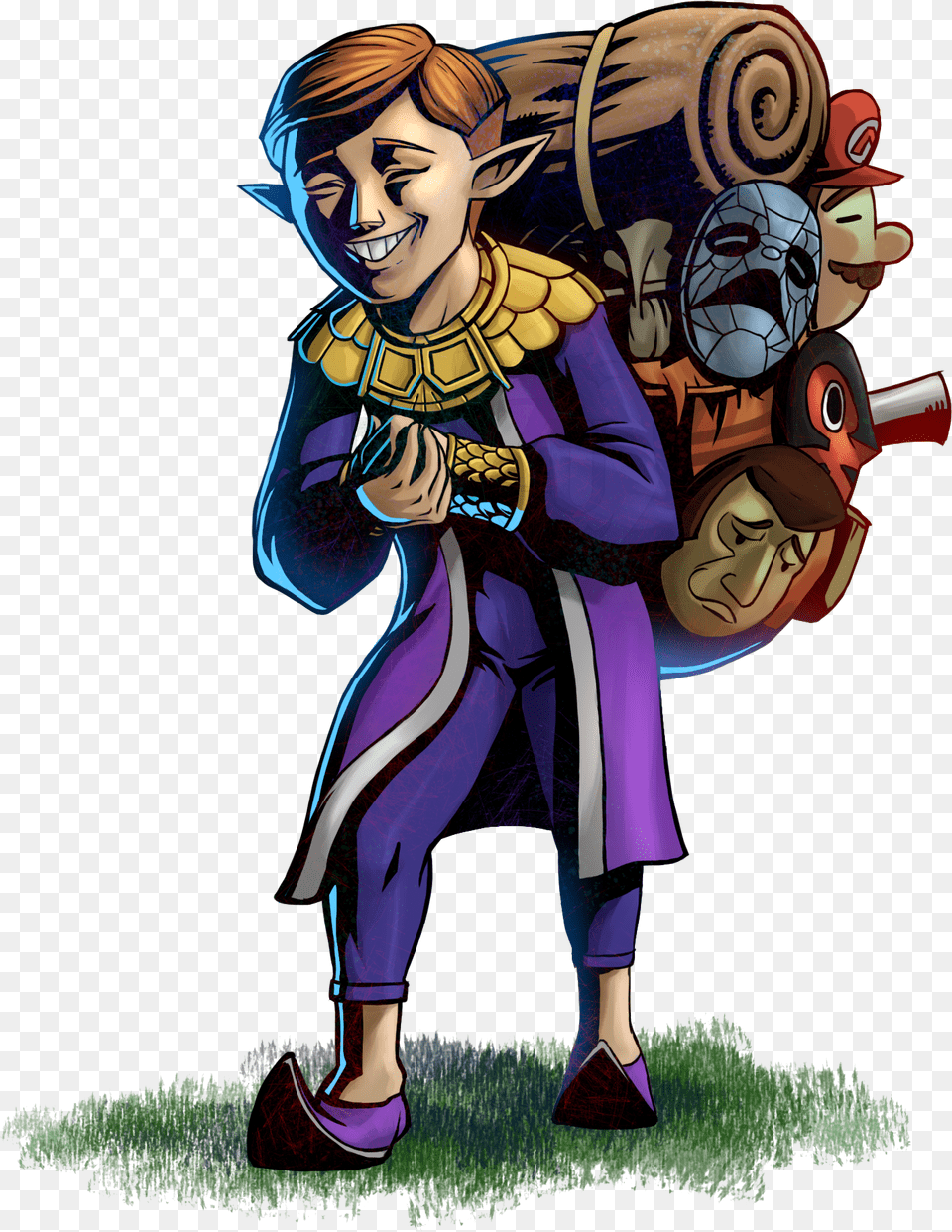 Happy Mask Salesman Transparent, Book, Comics, Publication, Adult Png Image