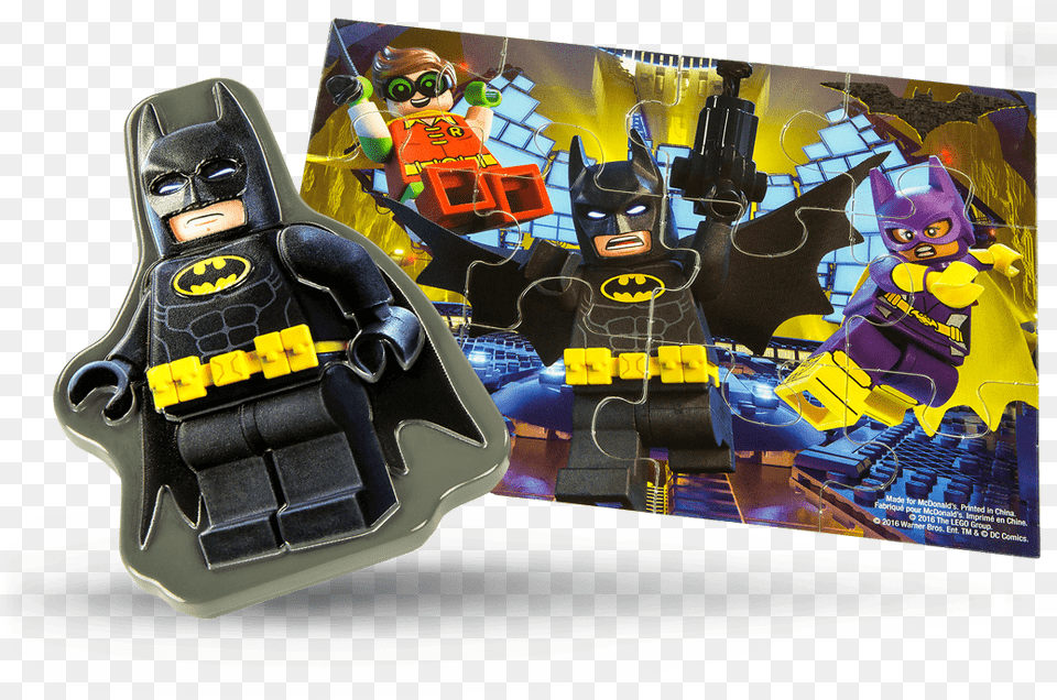 Happy Meal Lego Batman Happy Meal Toys Lego Batman Movie 2018 Calendar By Trends International, Toy, Adult, Female, Person Free Png Download