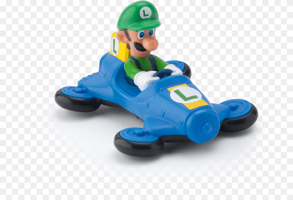 Happy Meal Mario Kart Luigi, Vehicle, Transportation, Clothing, Glove Free Png