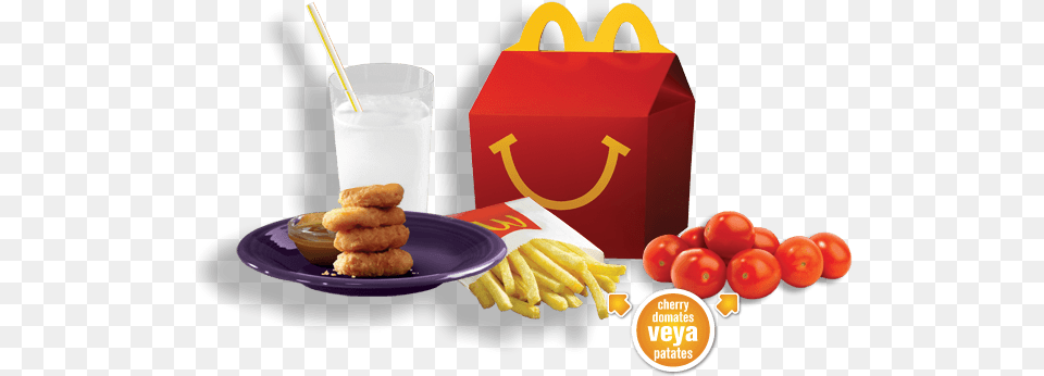 Happy Meal Mcdonalds Chicken Nuggets Happy Meal Mcdonalds Happy Meal, Food, Lunch, Bag, Beverage Free Transparent Png