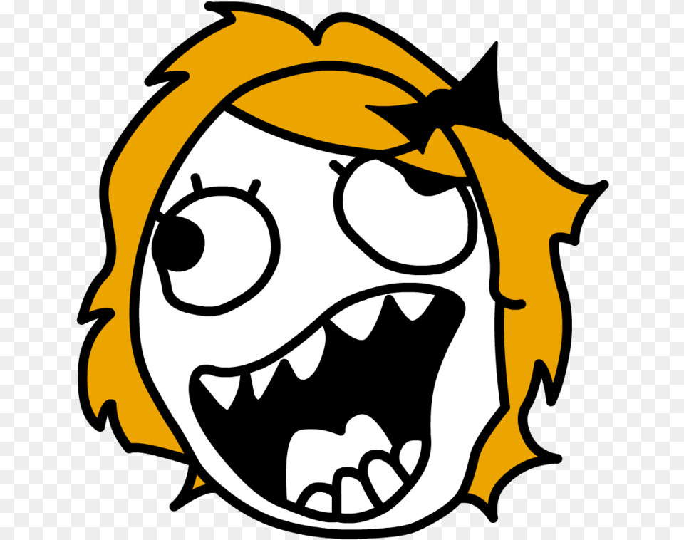 Happy Meme Girl Troll Face, Logo, Baby, Person Free Png