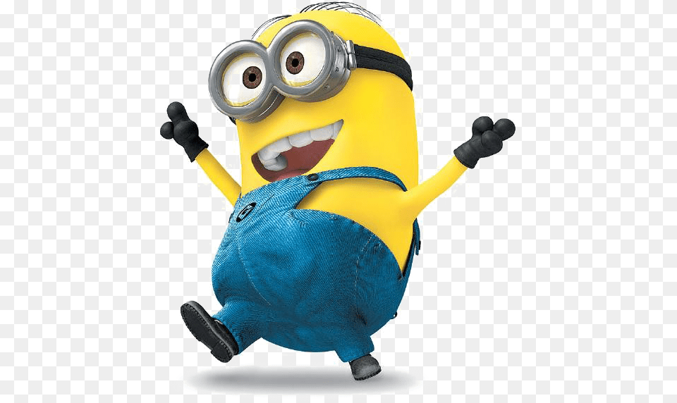 Happy Minion Minion, Plush, Toy, Baby, Person Free Png