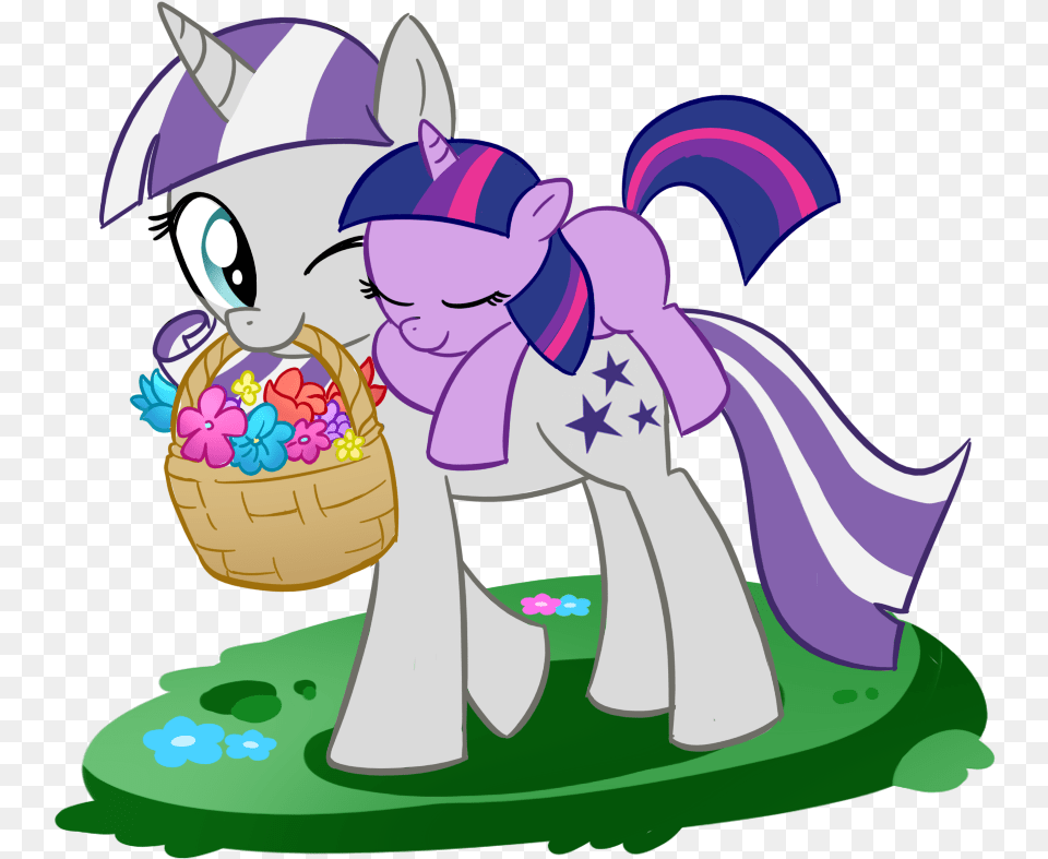Happy Mother S Day Everypony My Little Pony Mother39s Day, Purple, Baby, Person, Basket Png Image