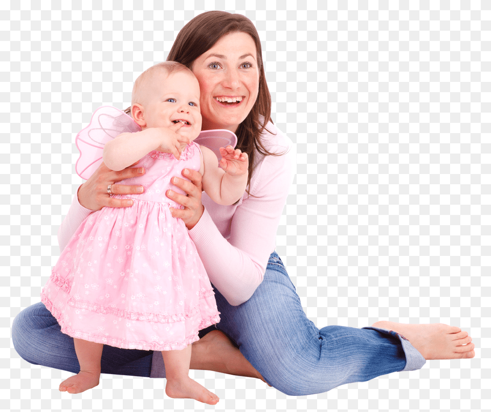 Happy Mother With Baby, Portrait, Face, Head, Photography Png Image