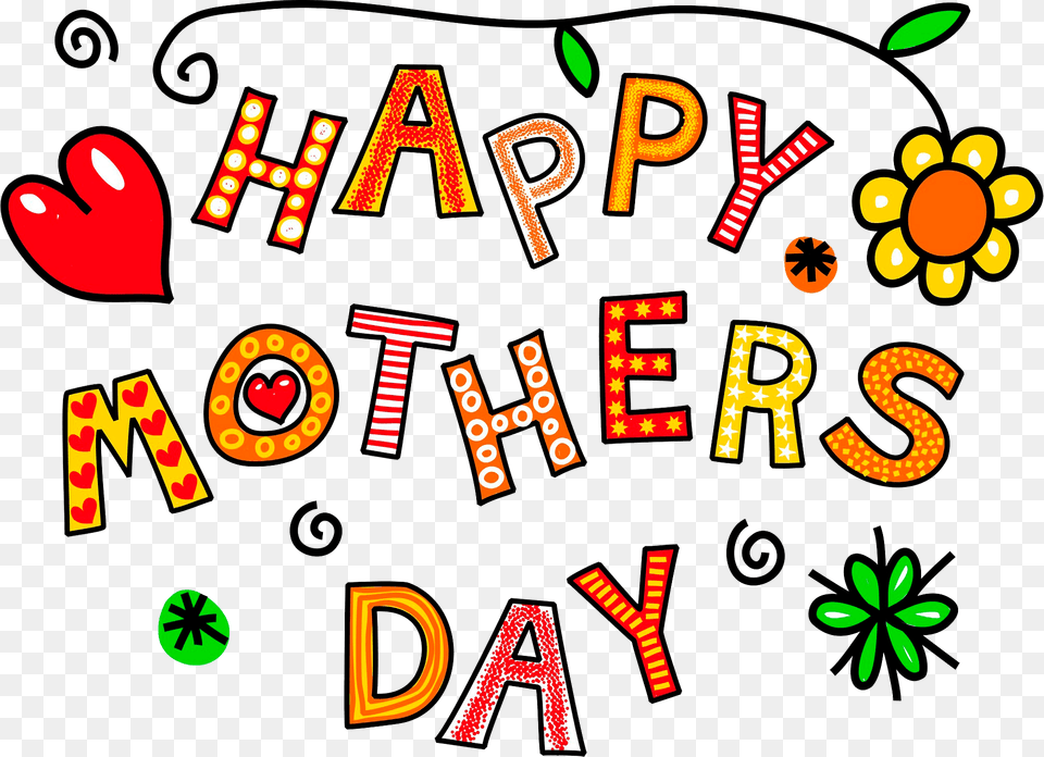 Happy Mother39s Day Clipart, Text, Number, Symbol Free Transparent Png