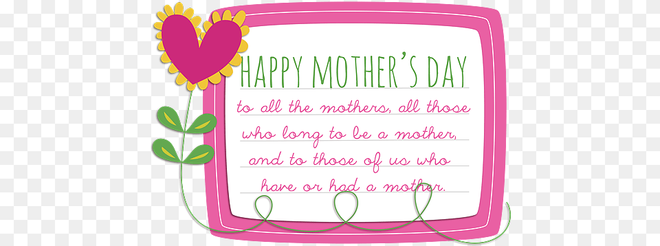 Happy Mother39s Day Happy Mothers Day Envelope, Greeting Card, Mail, Text Free Transparent Png