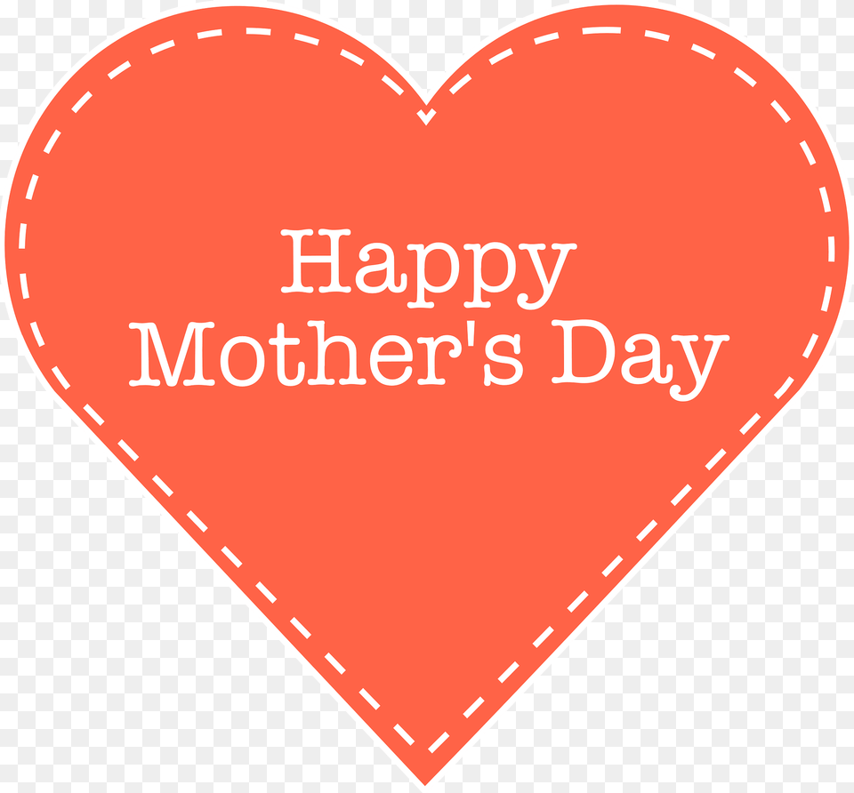 Happy Mother39s Day Heart Clipart Free Png Download