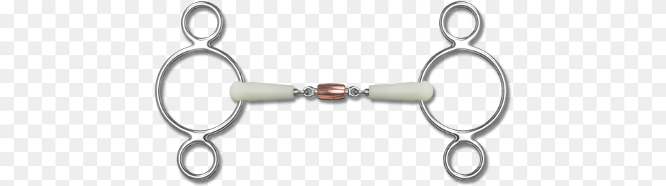 Happy Mouth Three Ring Bit With Copper Roll Olimpijskij Trenzel, Halter, Smoke Pipe Free Png