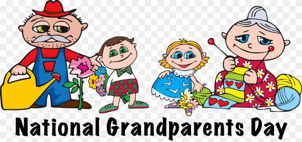 Happy National Grandparents Day 2016, Baby, Person, Face, Head Free Transparent Png