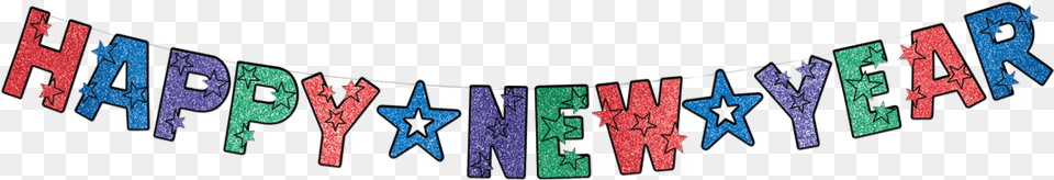 Happy New Year, Banner, Text, Art Free Png