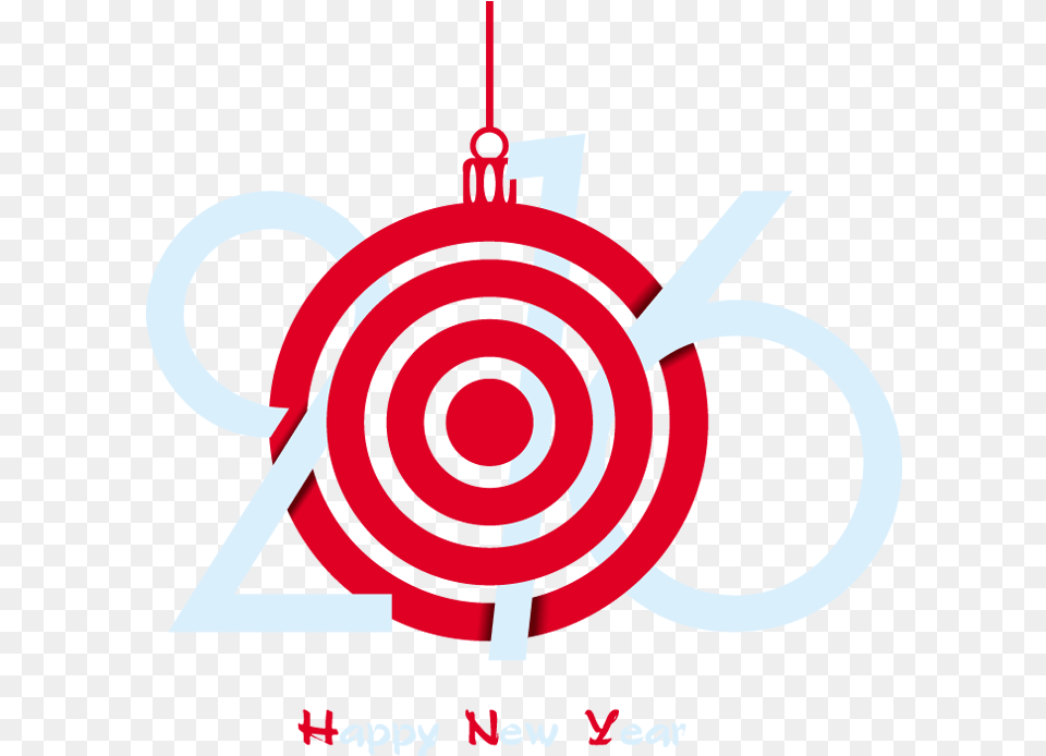 Happy New Year 2016 Sign With Target Board Across Jordan Challenger Team, Dynamite, Weapon, Gun Free Transparent Png