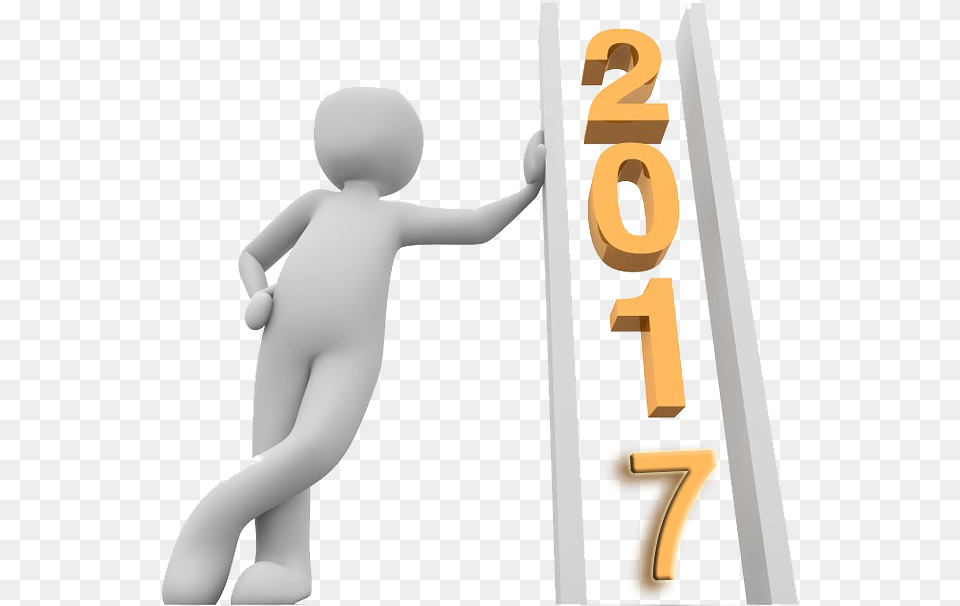Happy New Year 2017 Wall Papers New Year, Baby, Person, Number, Symbol Free Png Download