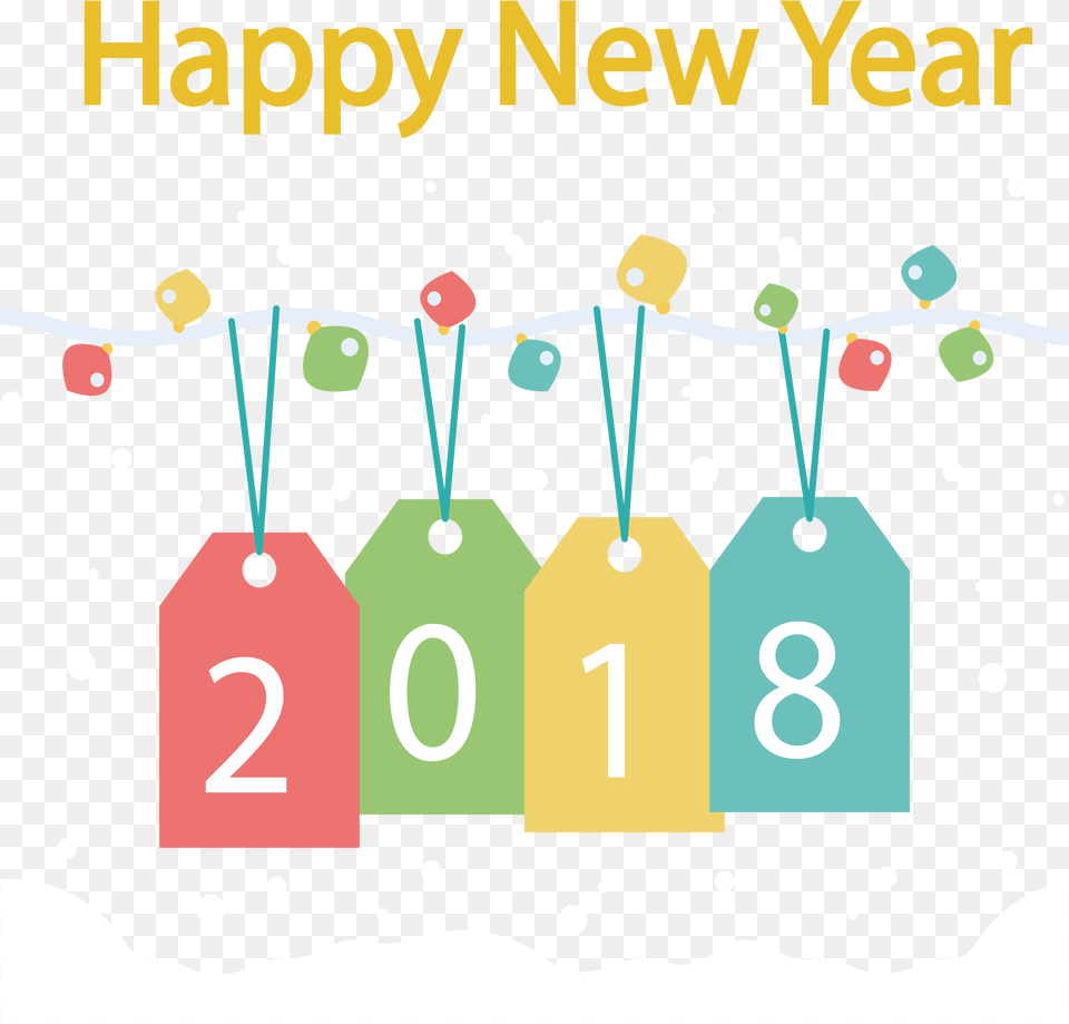 Happy New Year 2018, Number, Symbol, Text, Dynamite Png