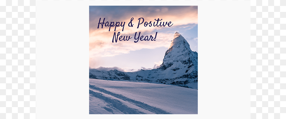 Happy New Year 2018 Everestk2 And Matterhorn Summits Greeting Cards, Mountain, Mountain Range, Nature, Outdoors Free Transparent Png