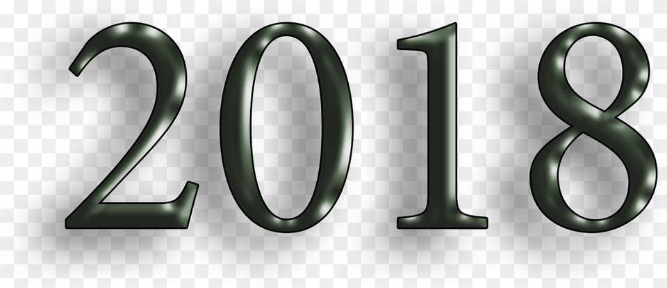 Happy New Year 2018 For Business, Number, Symbol, Text Free Transparent Png