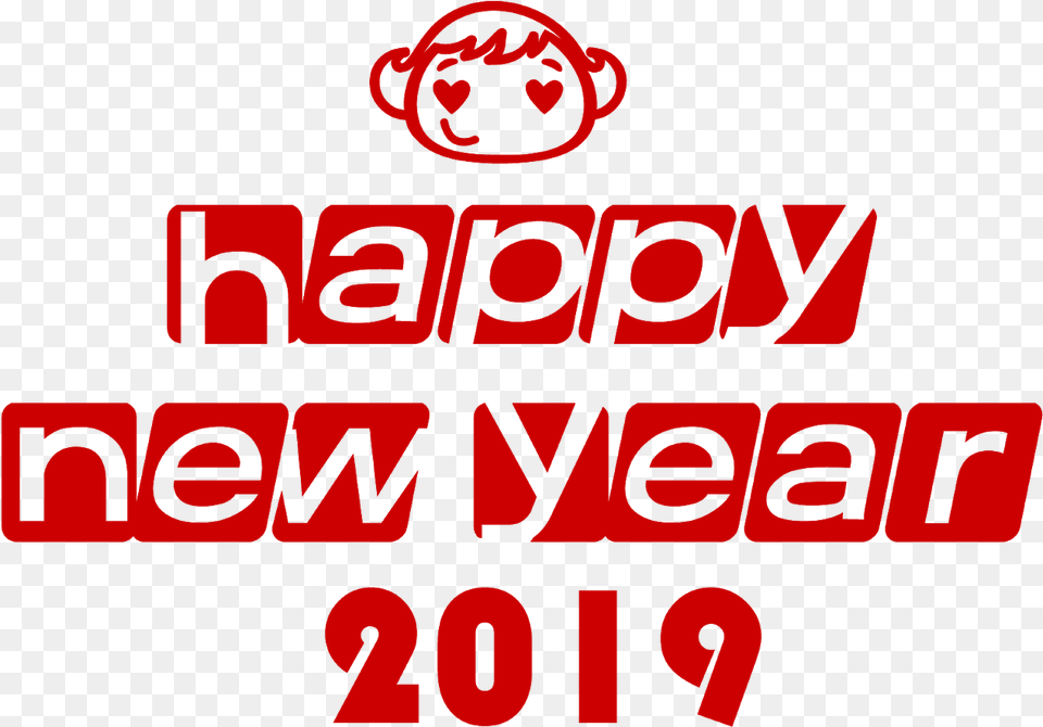 Happy New Year 2019 With Love Others 2000 Happy New Year 2019 Scoreboard, Text, Symbol Free Png Download