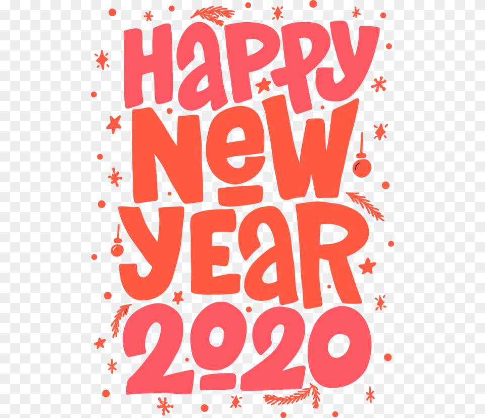 Happy New Year 2020, Text, Number, Symbol, Person Free Png