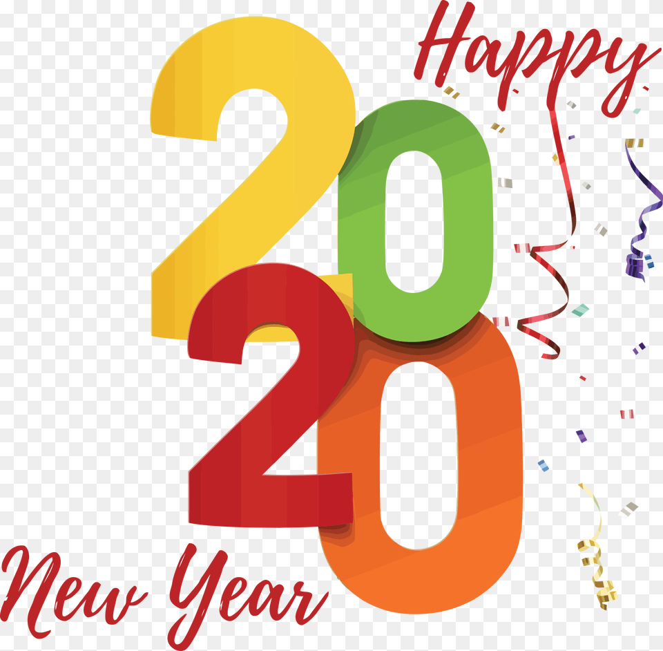 Happy New Year 2020, Number, Symbol, Text, Dynamite Png