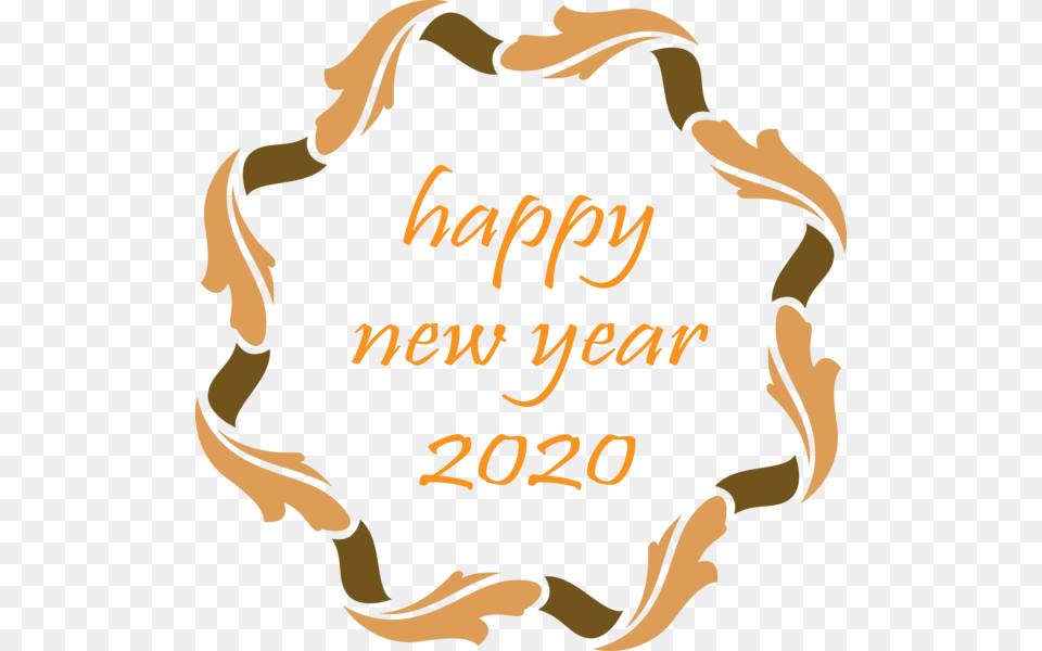 Happy New Year 2020 Clipart, Person, Text Free Png Download