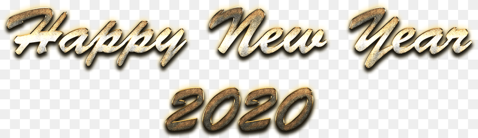 Happy New Year 2020 Image Happy New Year 2020 Images, Bronze, Text Free Png Download