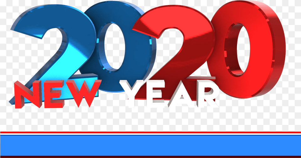 Happy New Year 2020 Images Hd, Logo, Text, Number, Symbol Png Image
