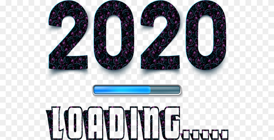 Happy New Year 2020 Images With Loading Screen Buoni Propositi Per Il 2020, Number, Symbol, Text Png Image