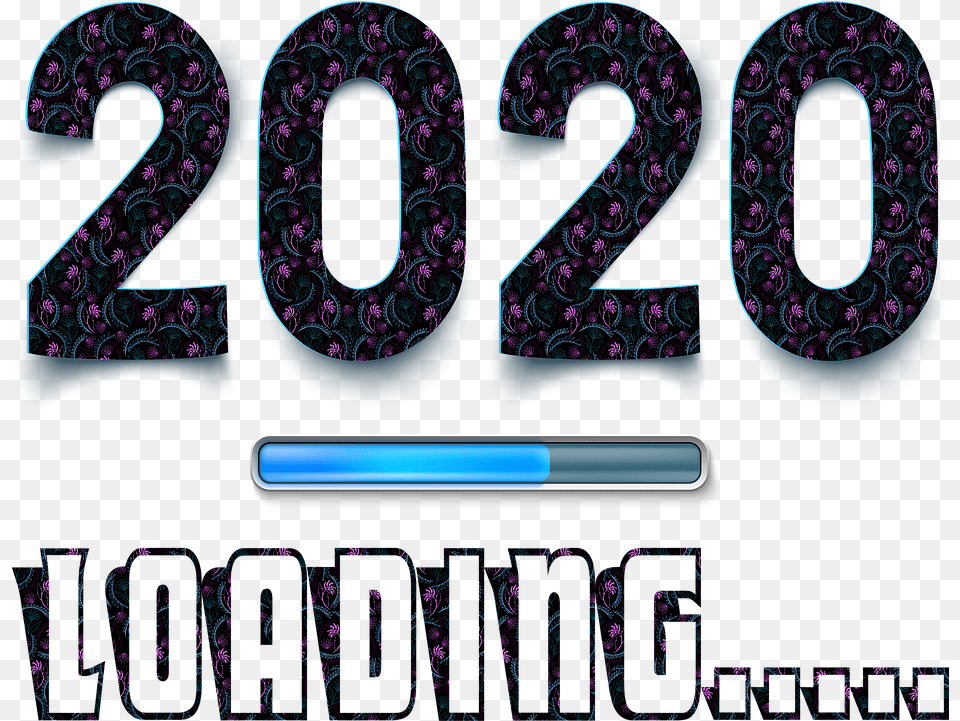 Happy New Year 2020 Loading On Pixabay Loading 2020, Number, Symbol, Text, Clothing Free Png Download
