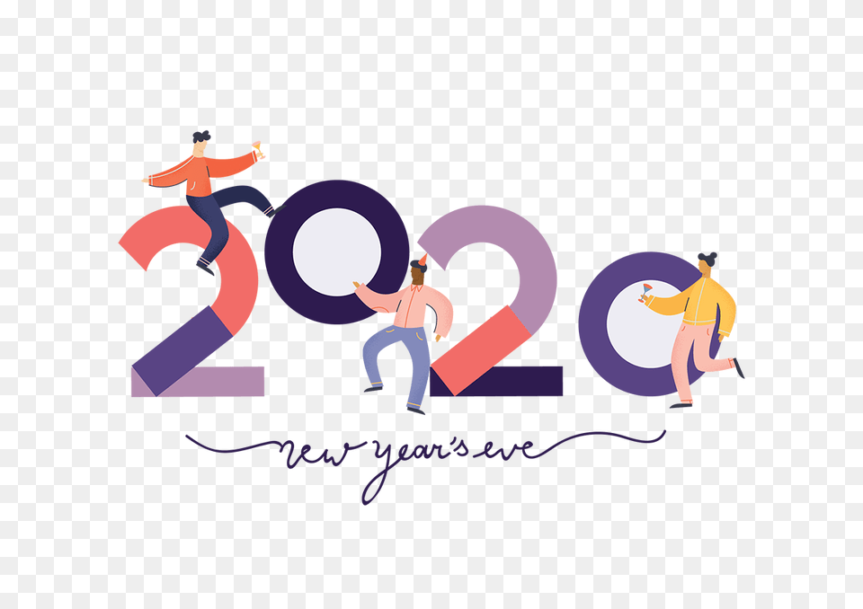 Happy New Year 2020 Mouse On Pixabay Calligraphy, Art, Painting, Modern Art, Person Free Transparent Png