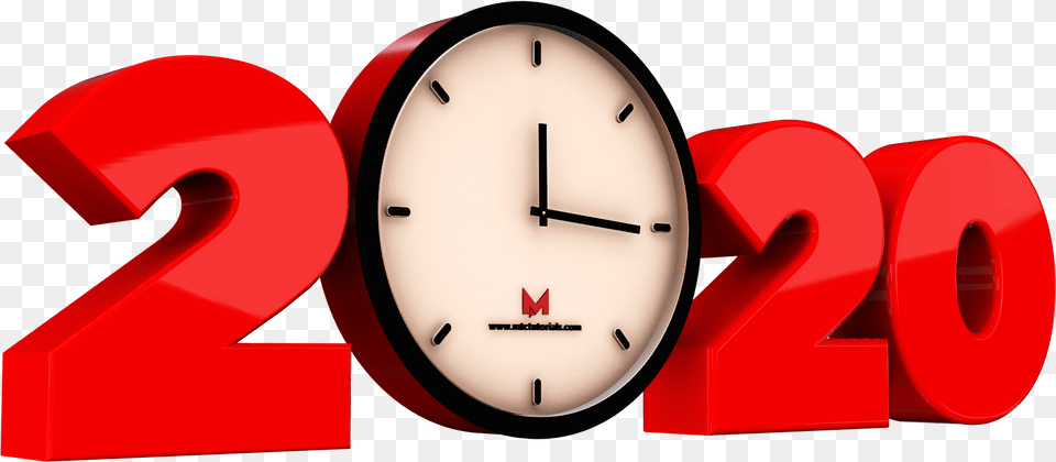 Happy New Year 2020 Happy New Year 2020 Download, Clock, Analog Clock, Dynamite, Weapon Free Transparent Png