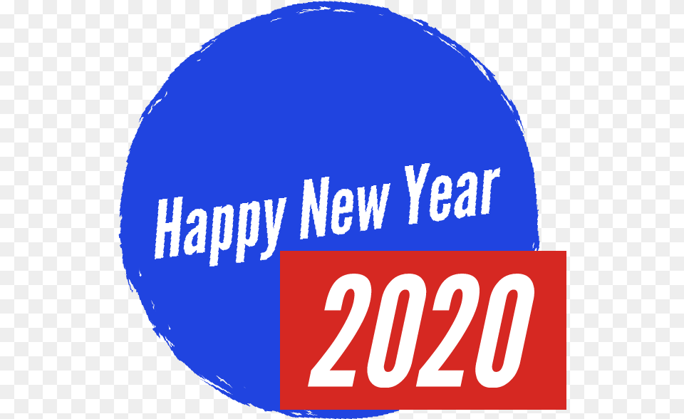 Happy New Year 2020 Image Greetings Circle, License Plate, Transportation, Vehicle, Logo Free Transparent Png