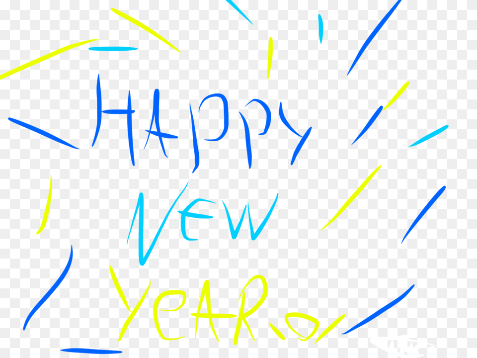 Happy New Year, Light, Text, Art Png Image