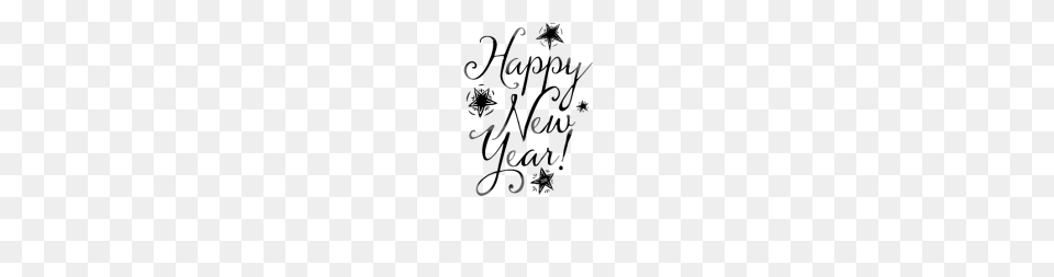 Happy New Year, Gray Free Png Download