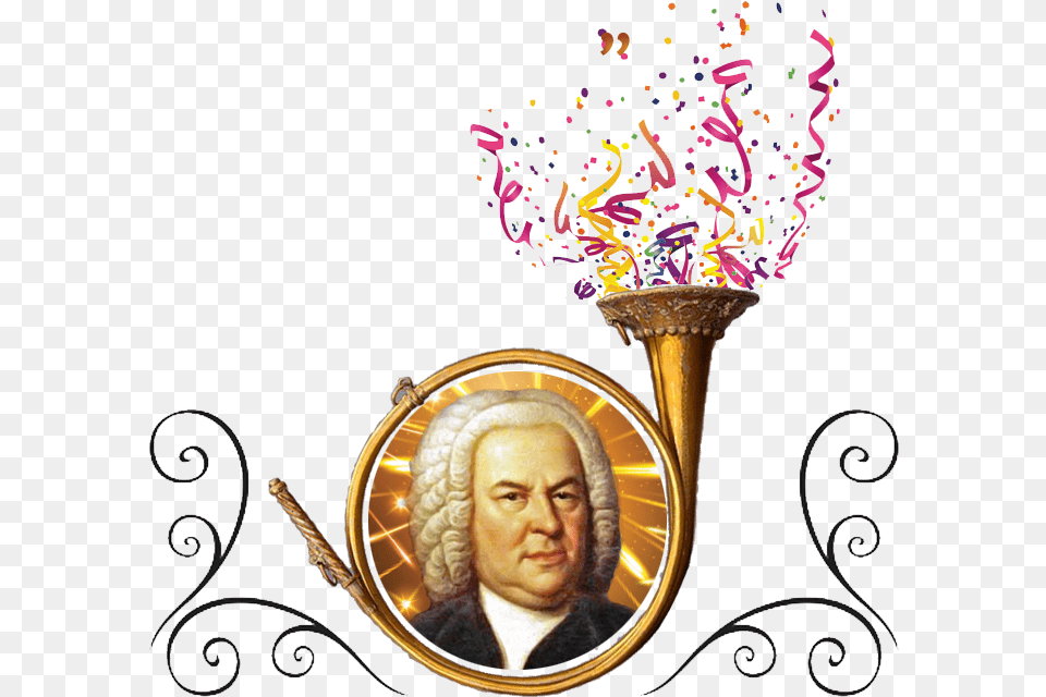 Happy New Year Bach, Adult, Man, Male, Person Png