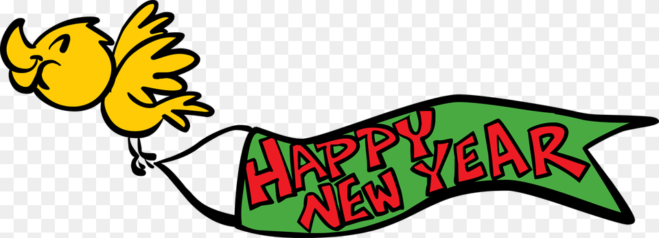 Happy New Year Banners Image Transparent Huge Freebie Download, Logo, Sticker, Dynamite, Weapon Png