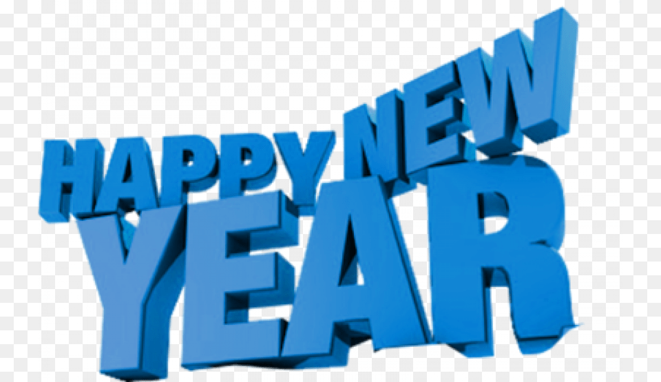 Happy New Year Blue, Architecture, Building, Hotel, Text Free Png
