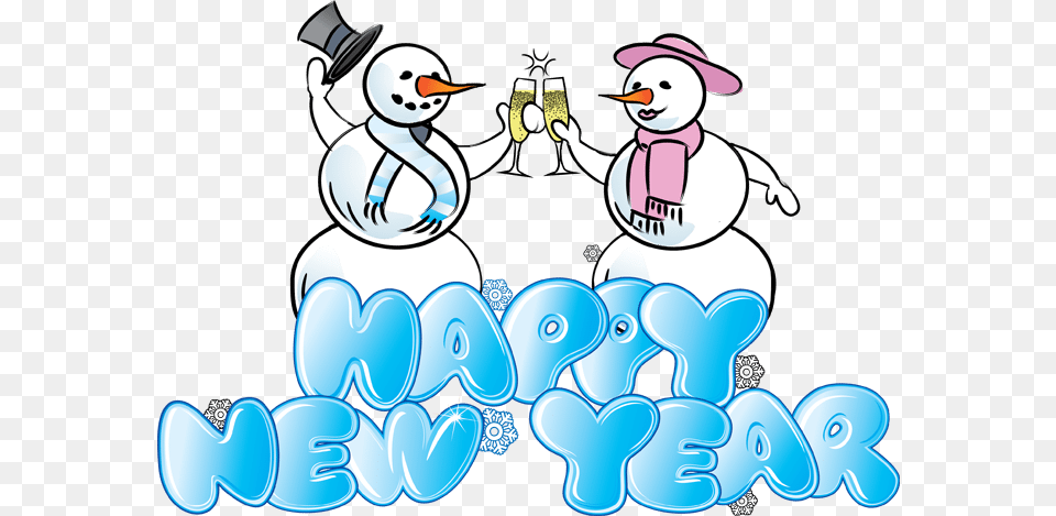 Happy New Year Clip Art, People, Person, Outdoors, Nature Free Png Download