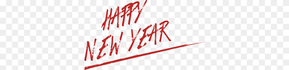 Happy New Year Clip Art, Handwriting, Text Free Transparent Png