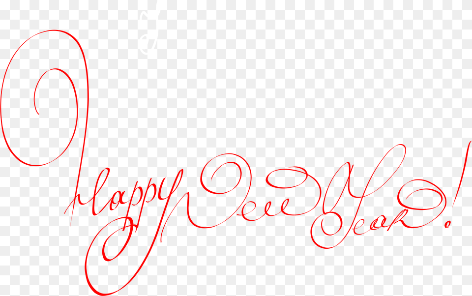 Happy New Year Clip Arts Happy New Year Small Cliparts, Text, Handwriting Free Png Download
