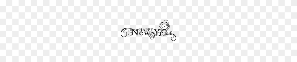 Happy New Year Clipart Black And White Wedding Clip Art Images, Firearm, Gun, Rifle, Weapon Png Image