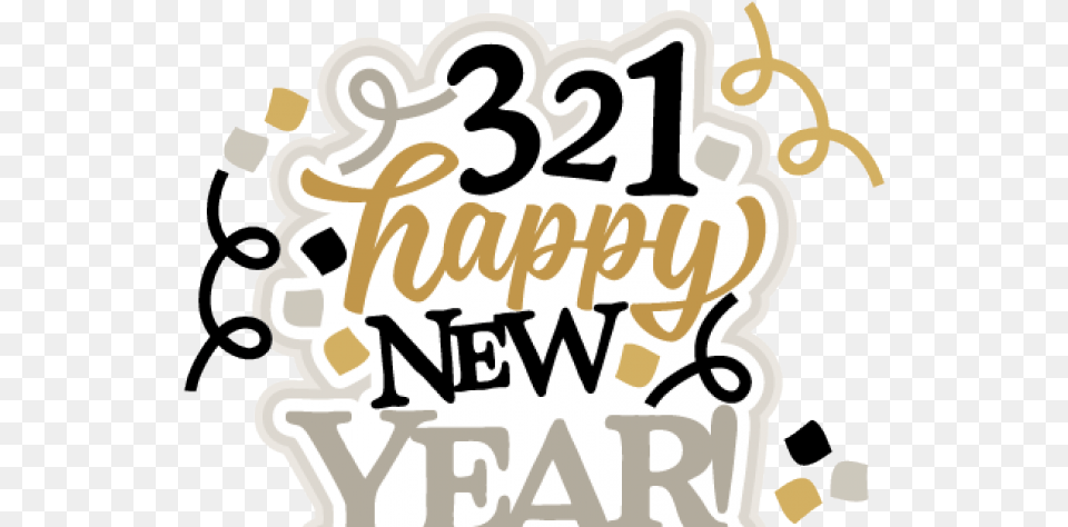 Happy New Year Clipart File Happy New Year Title Clip Art, Text, Dynamite, Weapon Png
