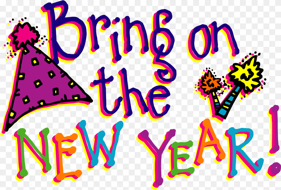 Happy New Year Clipart New Resolutions Clipart, Person, Text Free Png
